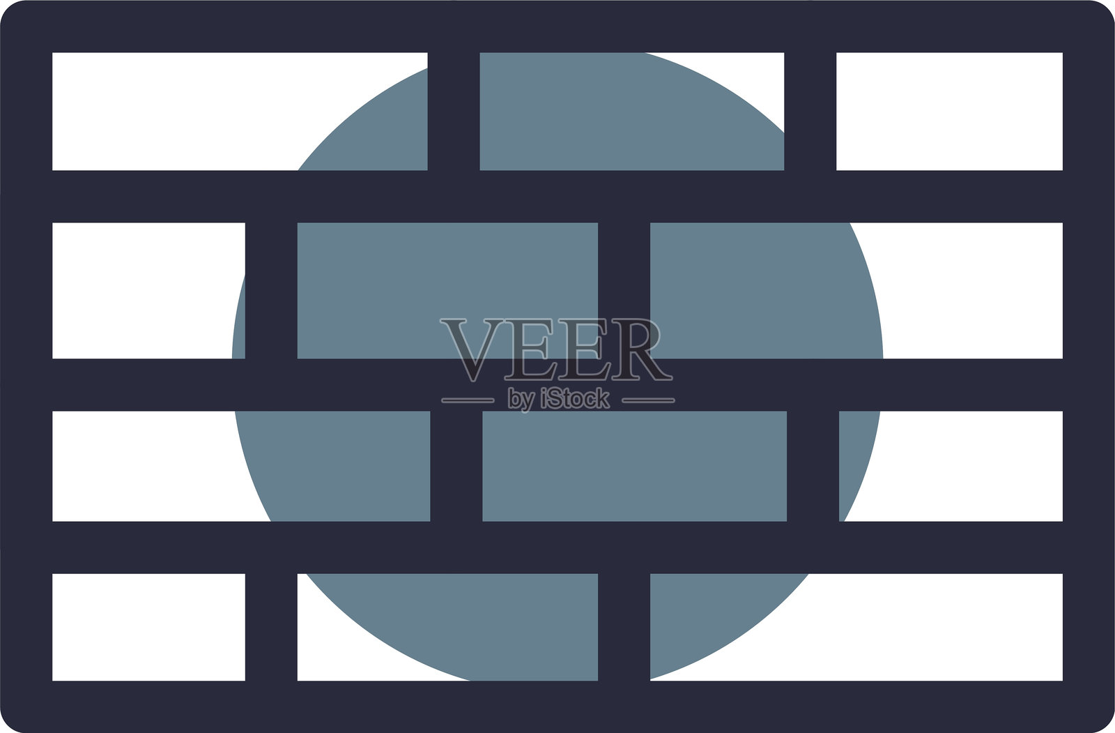 砖墙图标插画图片素材