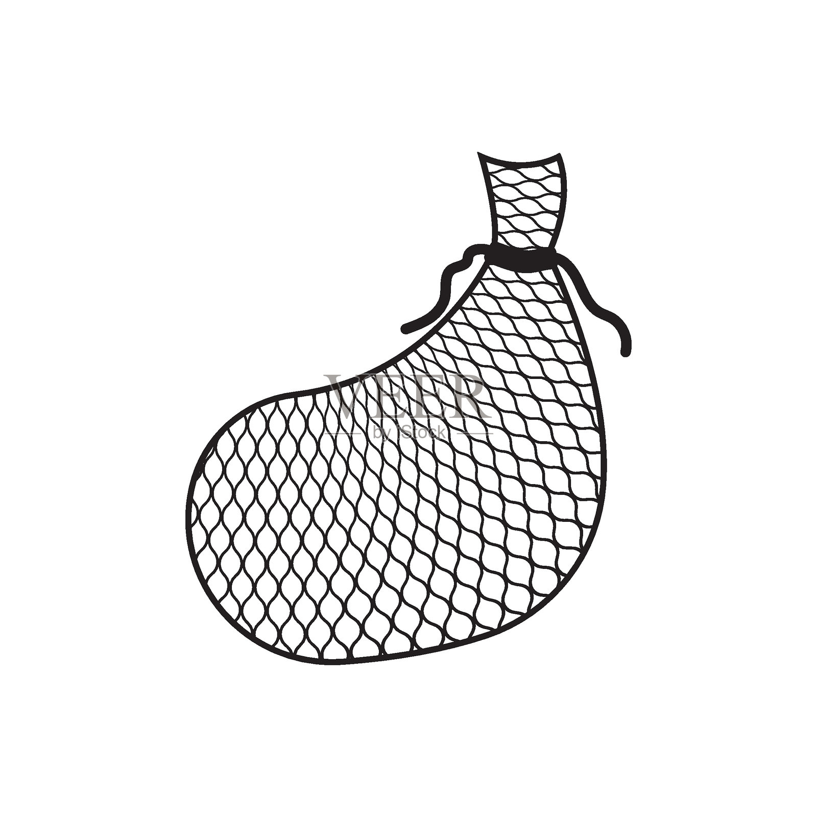 渔网图标矢量插图模板插画图片素材
