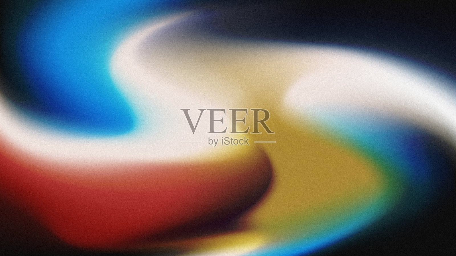 抽象的颗粒状背景渐变,包含蓝色、红色、白色、黑色和棕色的色调插画图片素材