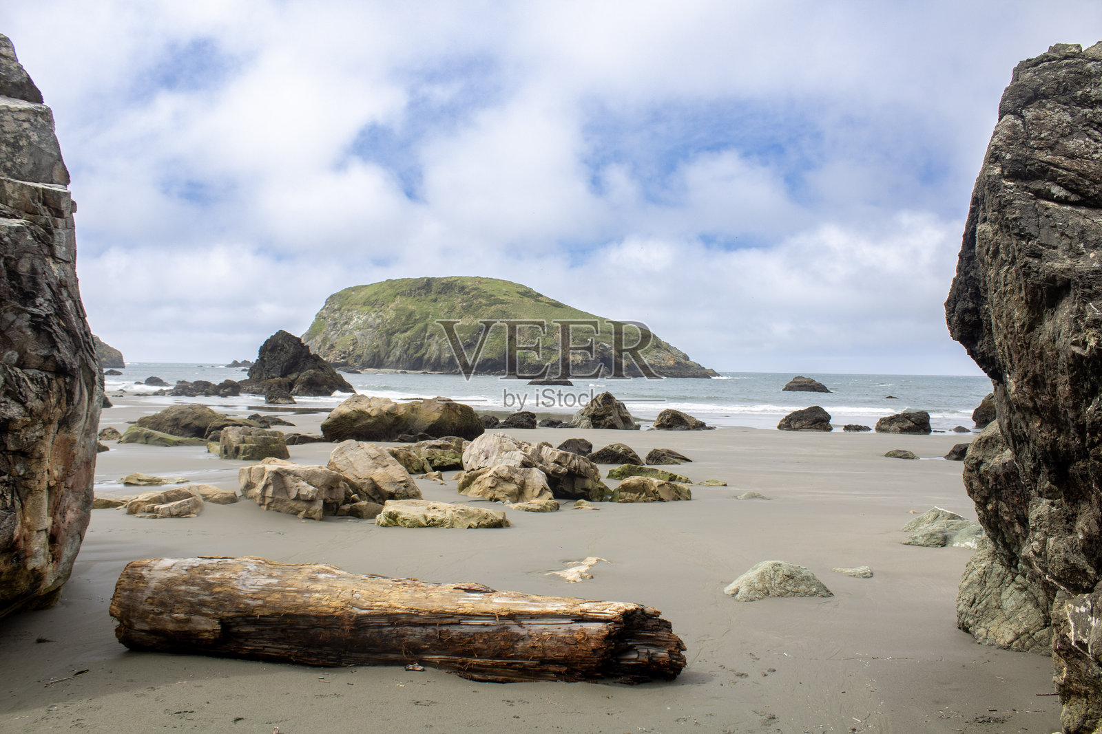 俄勒冈州太平洋海岸公路101号路线照片摄影图片