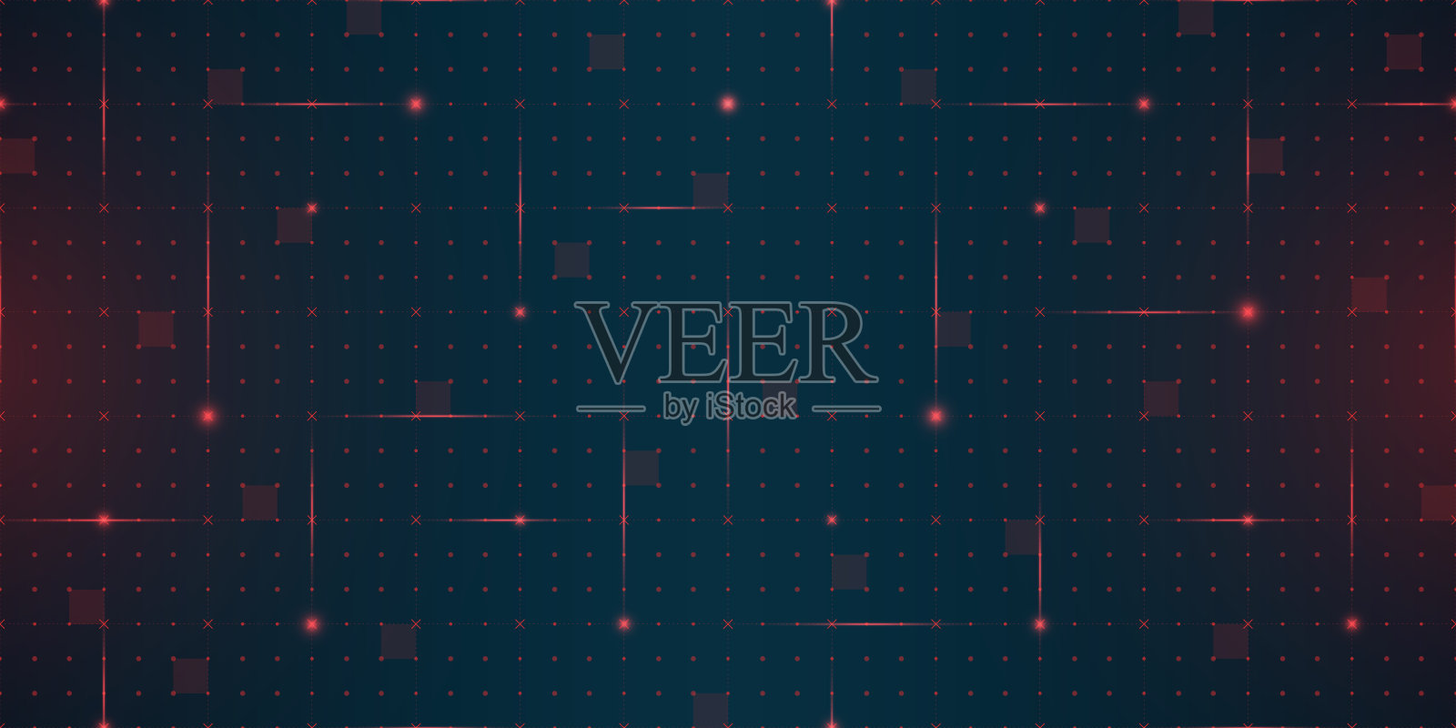 未来感的VR HUD十字形网格界面。无缝抬头显示模式中的交叉线。数字用户界面网格网络屏幕。高科技图形用户界面护目镜背景。科幻数字游戏纹理。插画图片素材