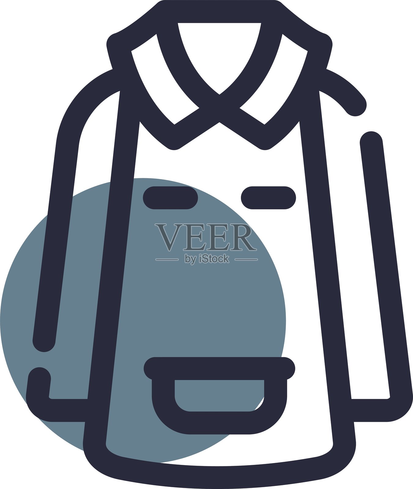 雨衣图标插画图片素材