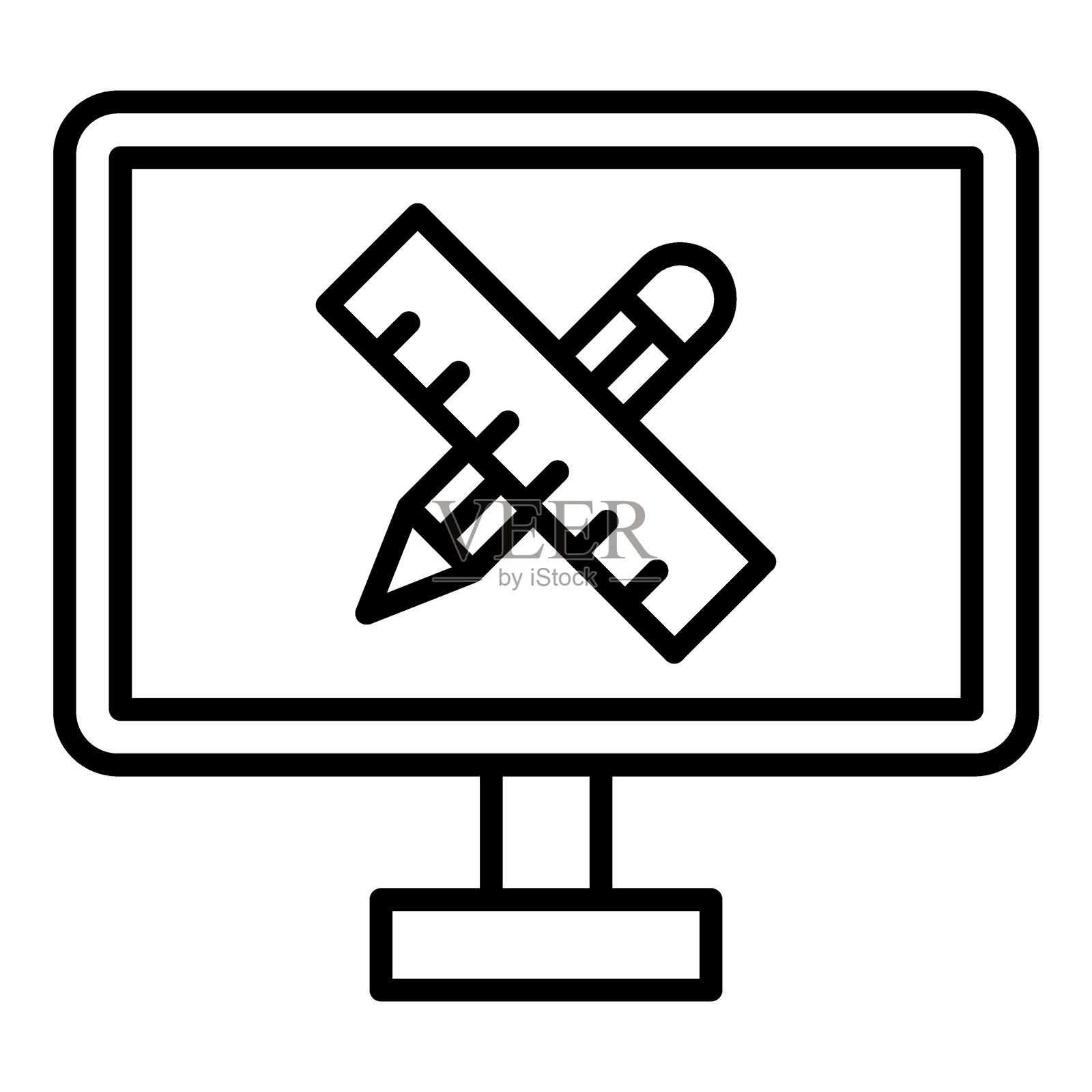 设计服务图标风格插画图片素材