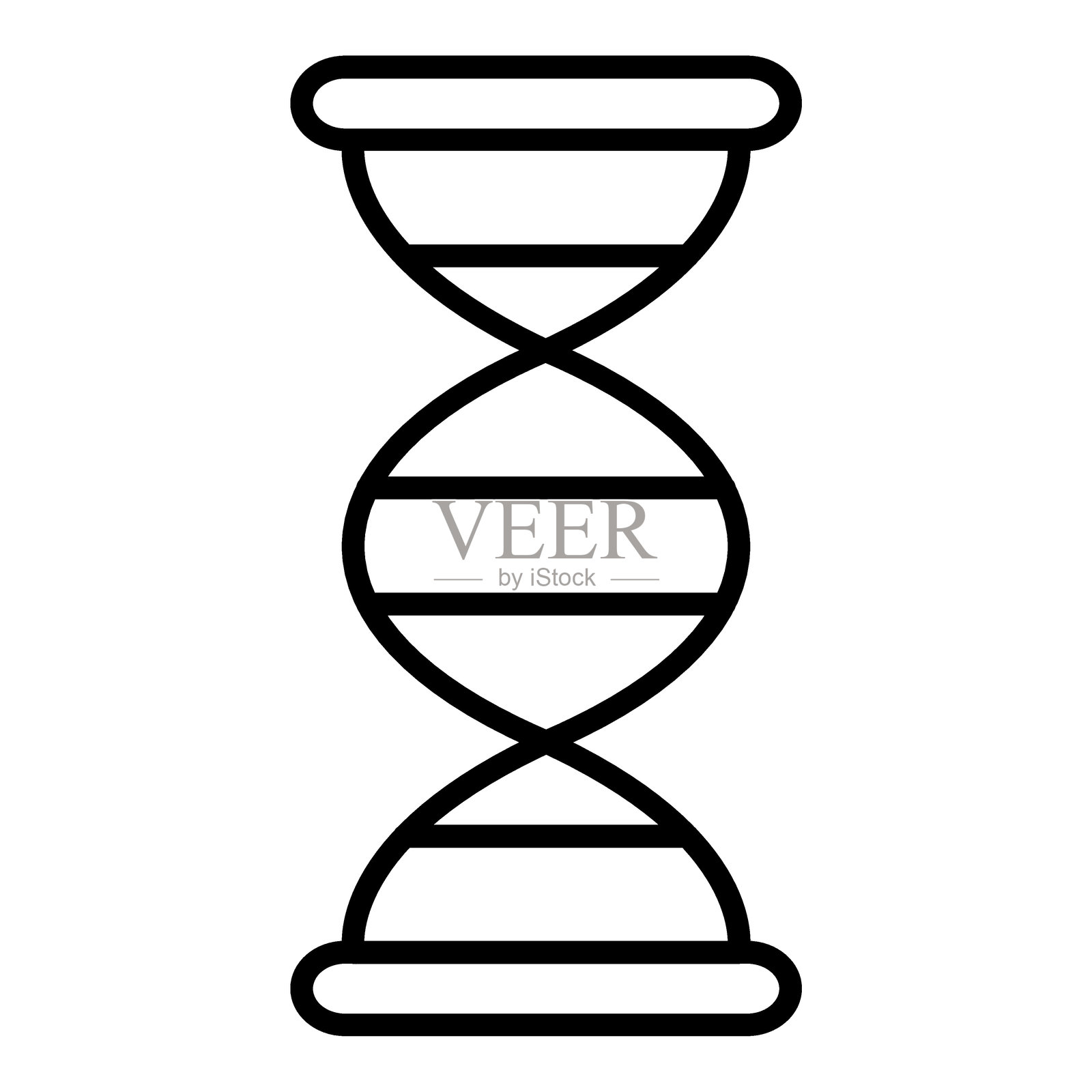 遗传学图标风格插画图片素材