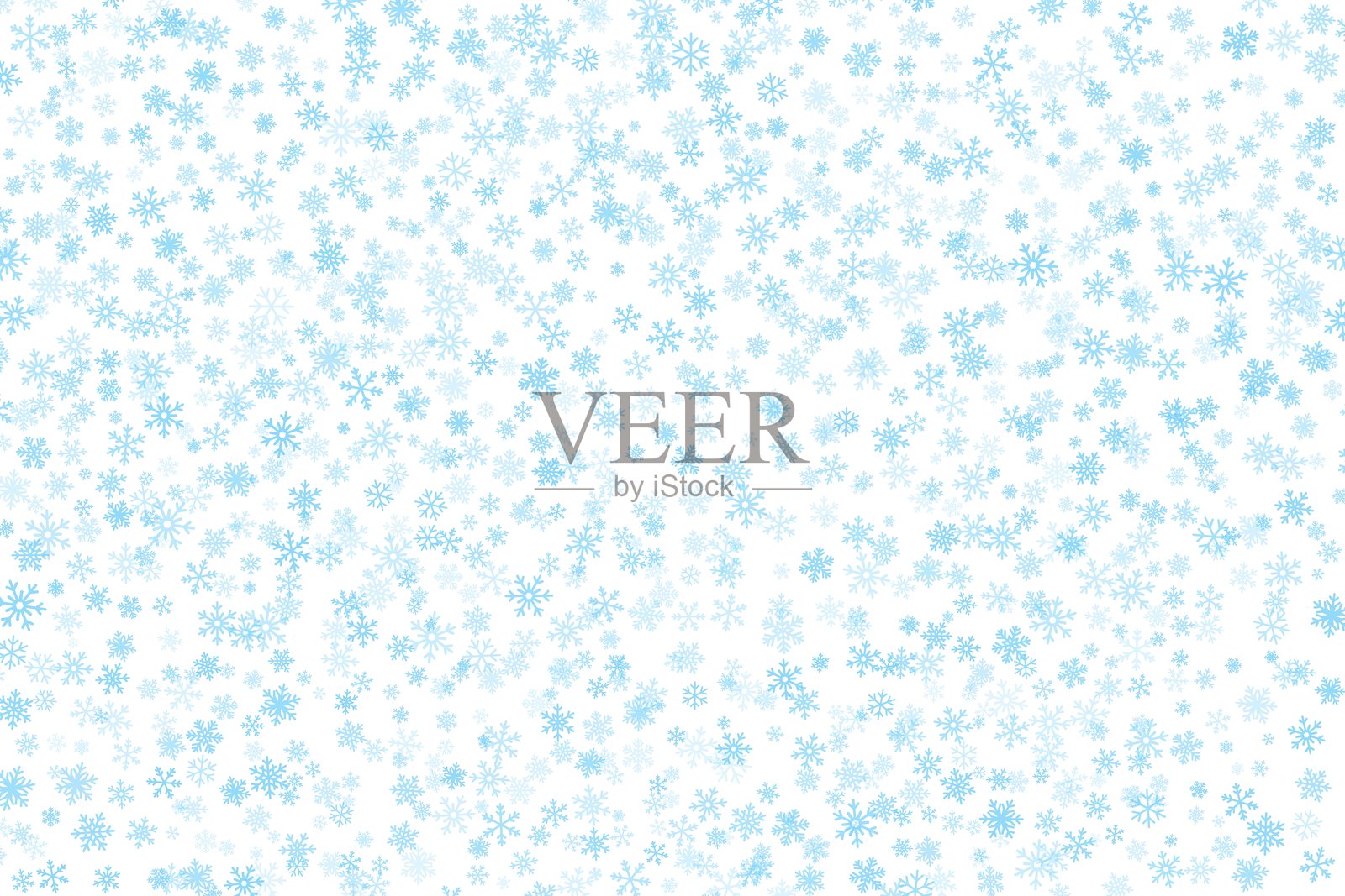 寒冷的冬季圣诞节和新年图案,伴随飞舞的雪花。新年背景适用于贺卡、包装纸、邀请函、社交媒体模板和装饰。矢量插图插画图片素材