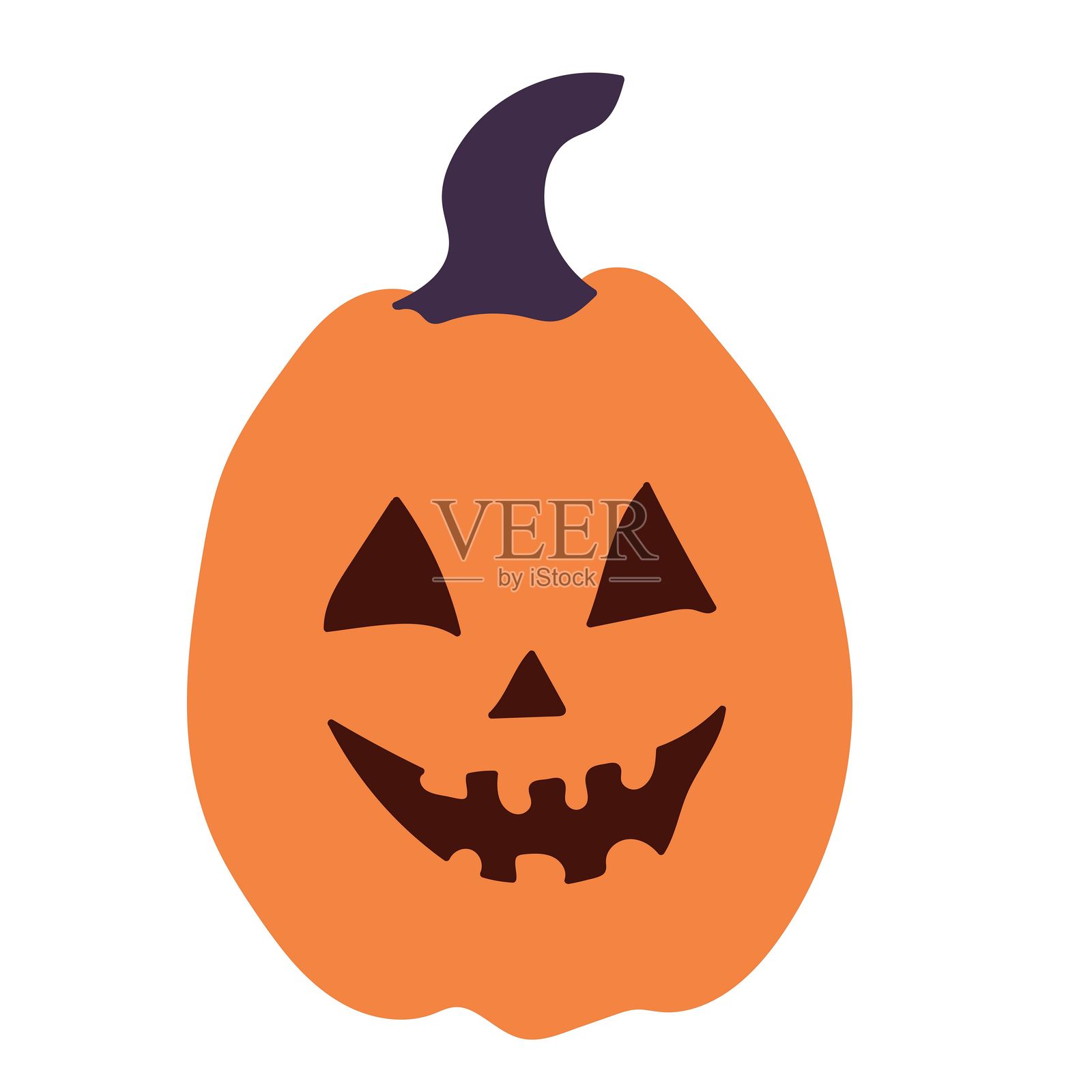 蔬菜南瓜。矢量插图。插画图片素材