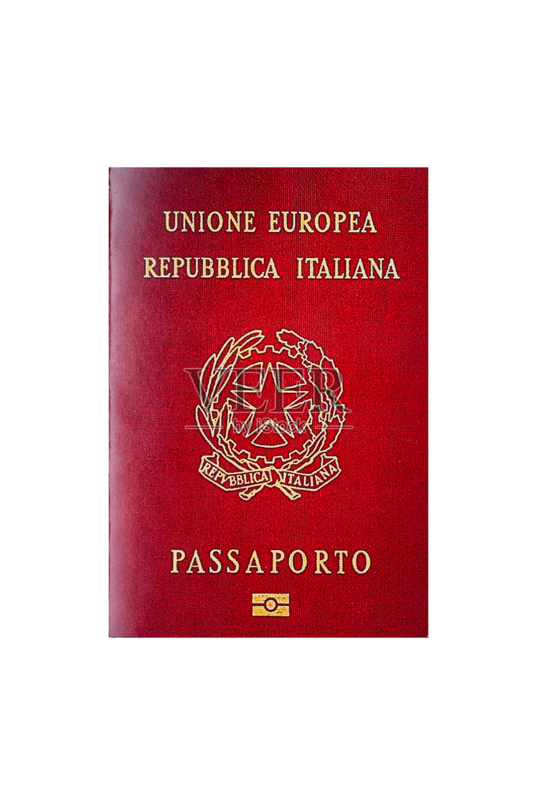 意大利公民的国际护照照片摄影图片