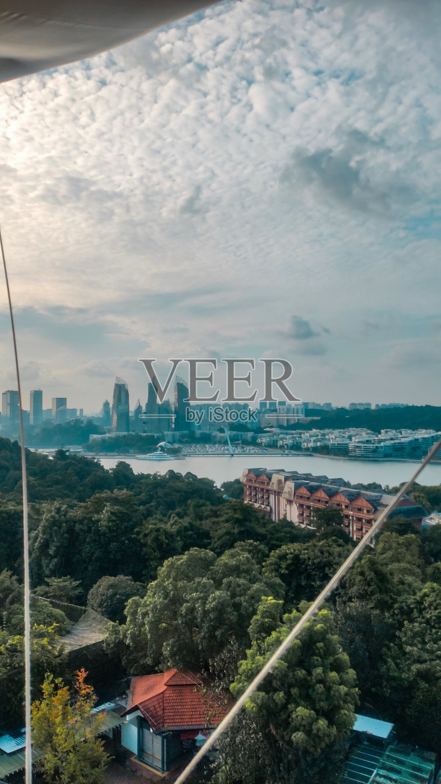 新加坡全景视图照片摄影图片