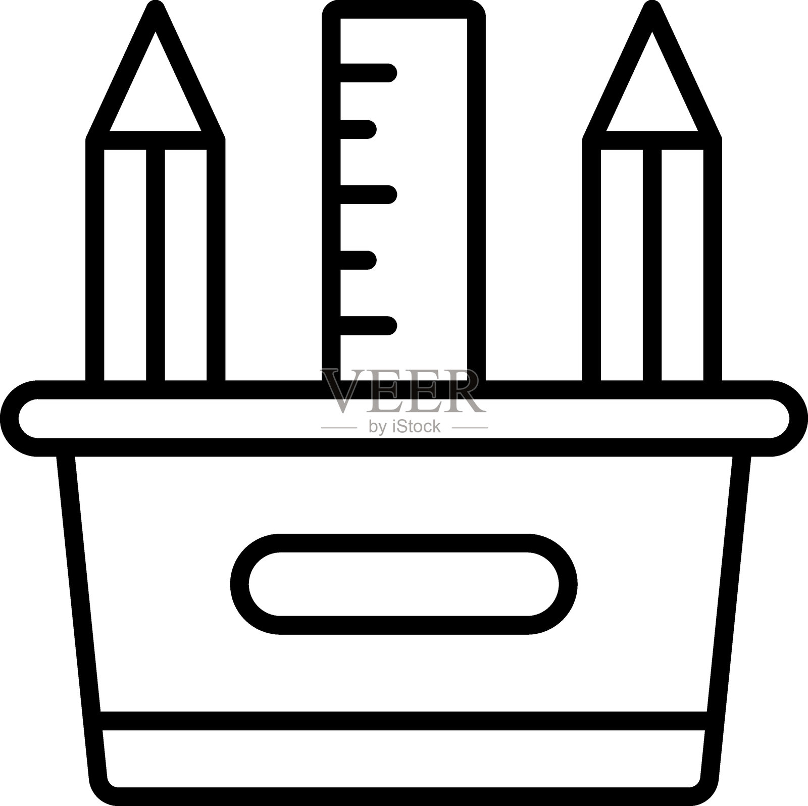 文具图标风格插画图片素材