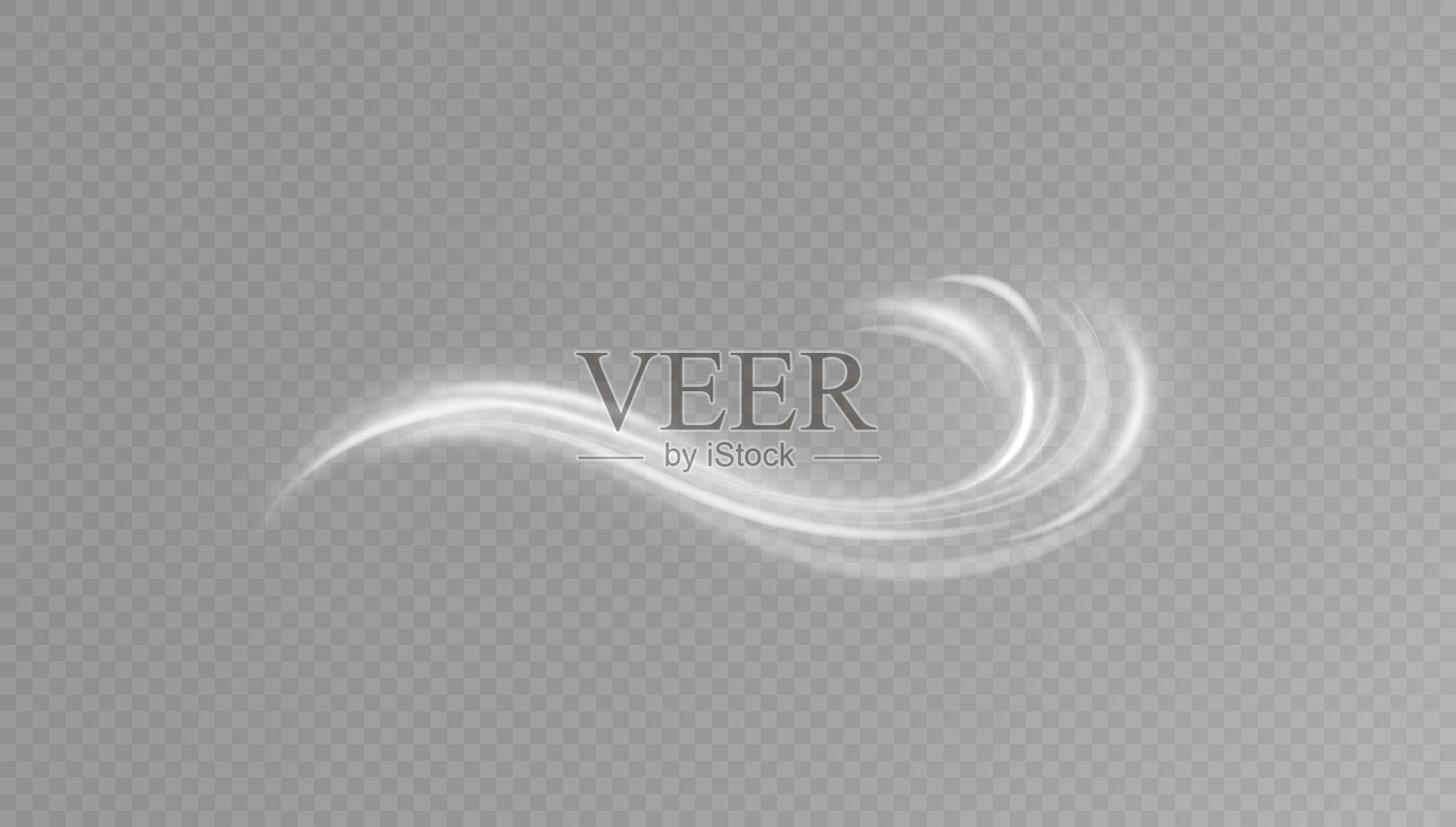 寒冷冬风的质感。节日向量暴风雪。风的效果。速度。插画图片素材