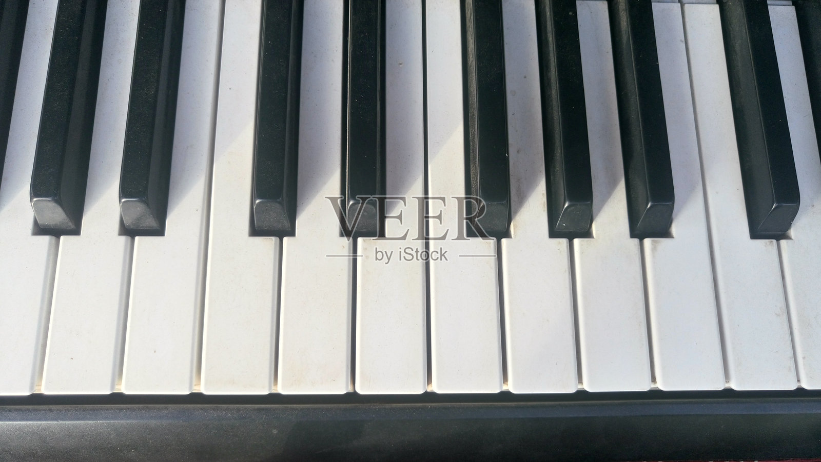 钢琴键的特写照片摄影图片
