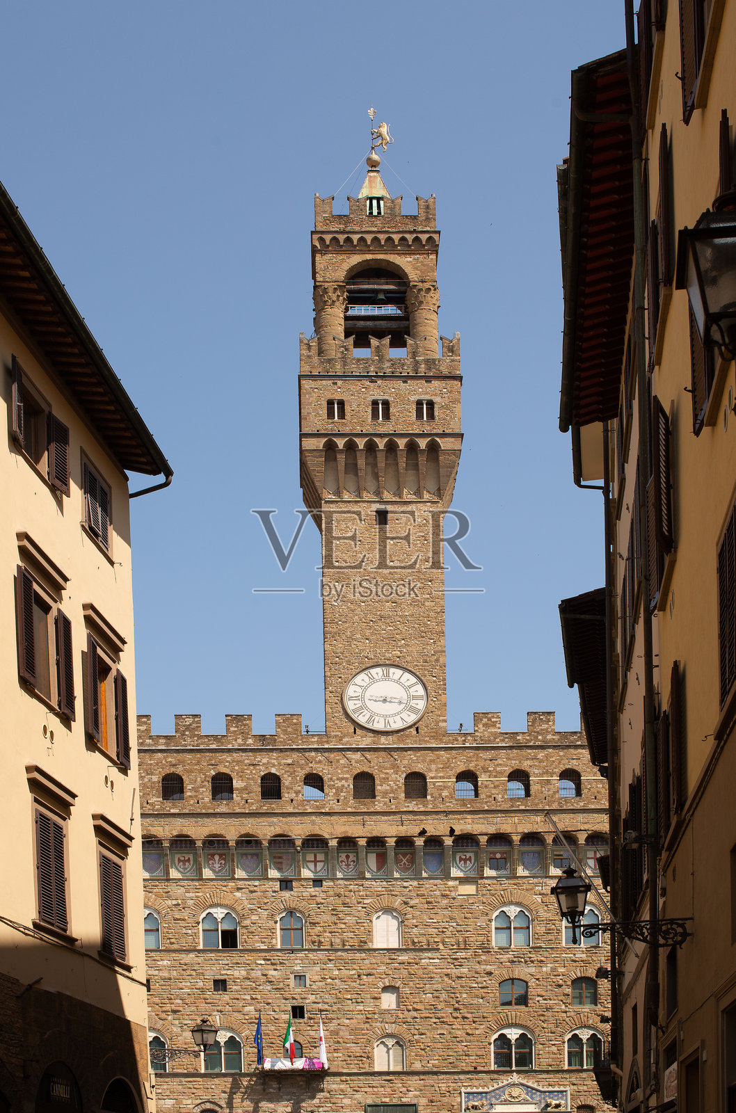 佛罗伦萨的维基奥宫景观照片摄影图片