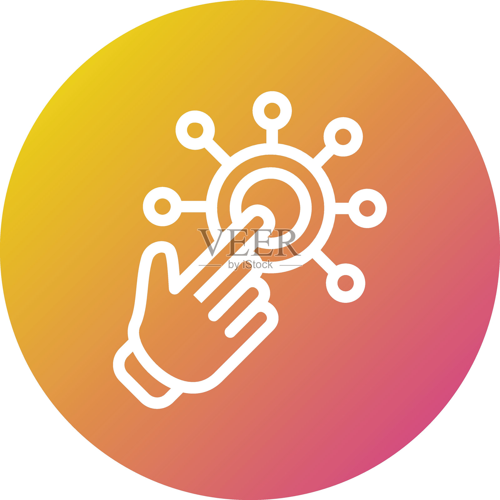 交互向量图标设计插图插画图片素材