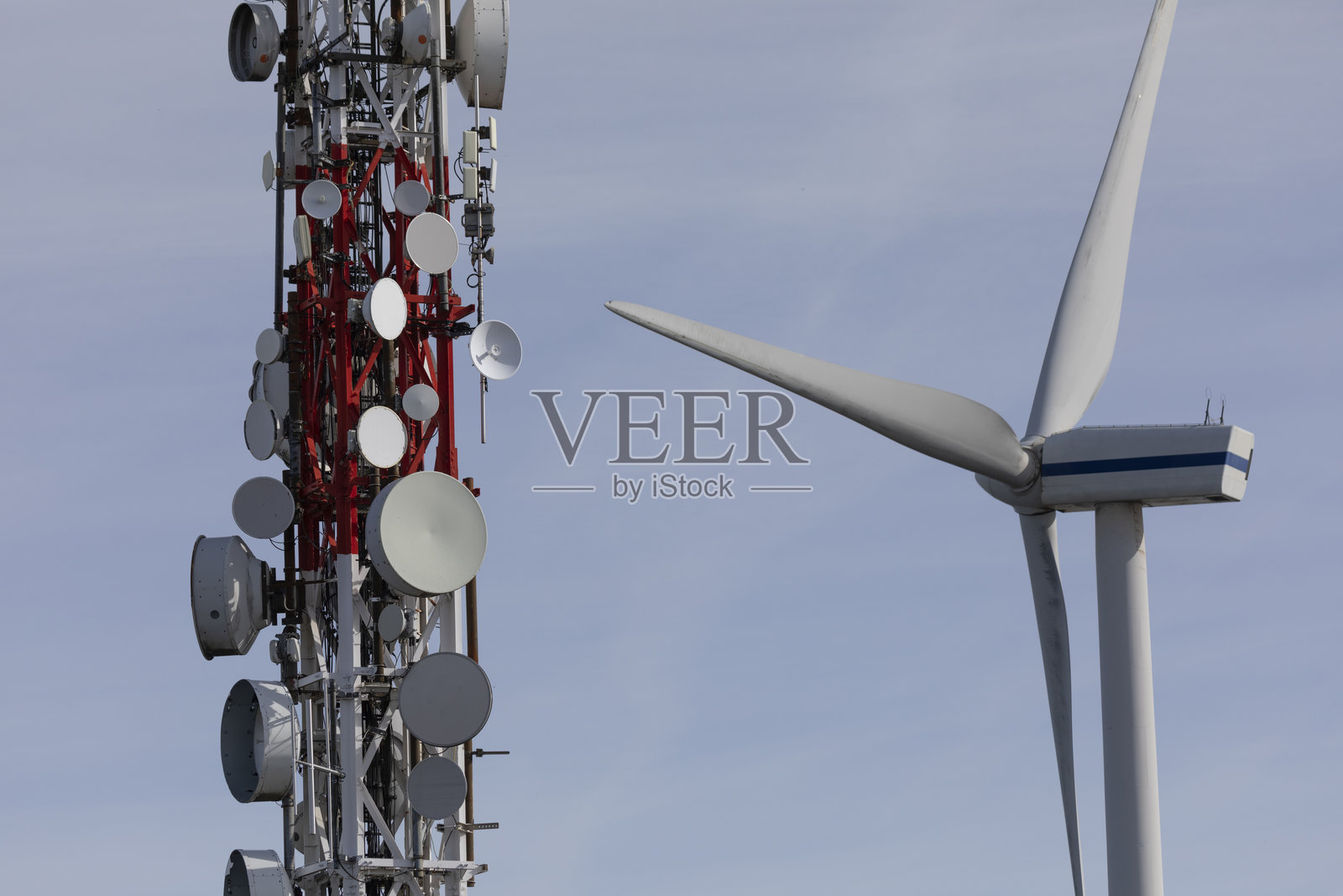 中继天线,中继天线,移动电话,中继天线塔,风车照片摄影图片