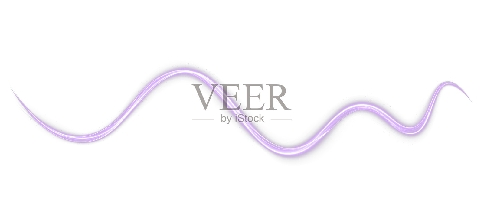 节日金色条纹在白色背景上。黄色、金色、蓝色、绿色、红色、橙色、粉色的卷曲装饰为节日增添气氛。金色曲线绳索。矢量卷曲、线条、曲线、绳索、条纹设计元素。插画图片素材