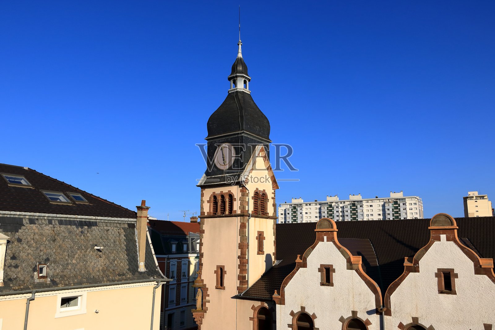 法国米卢斯圣马丁路德教堂照片摄影图片