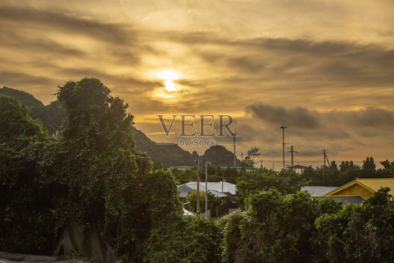 奄美大岛夏季傍晚风景照片摄影图片