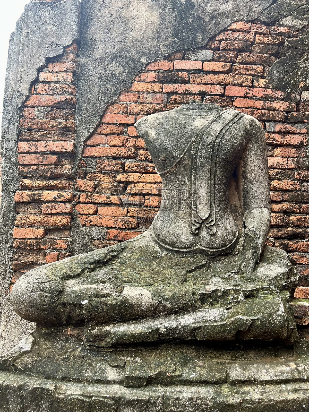 泰国 - 大城 - 查伊瓦塔纳兰寺照片摄影图片