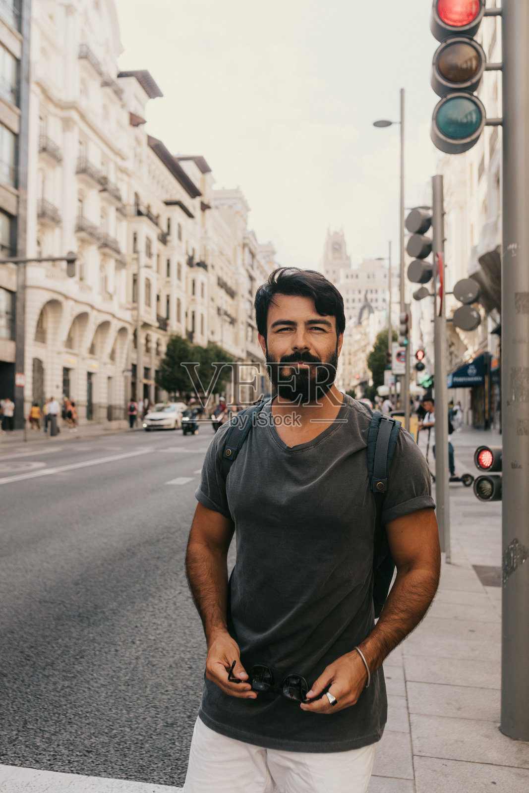 探索马德里的街道照片摄影图片