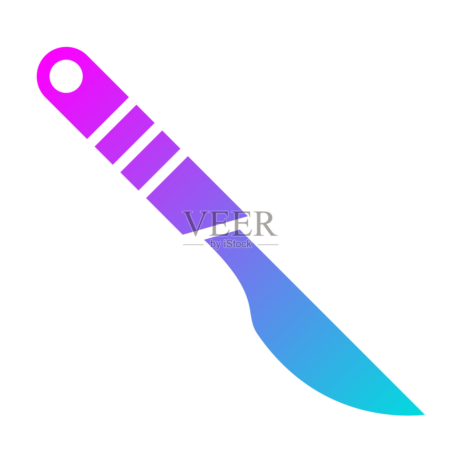 手术刀矢量图标设计插图插画图片素材