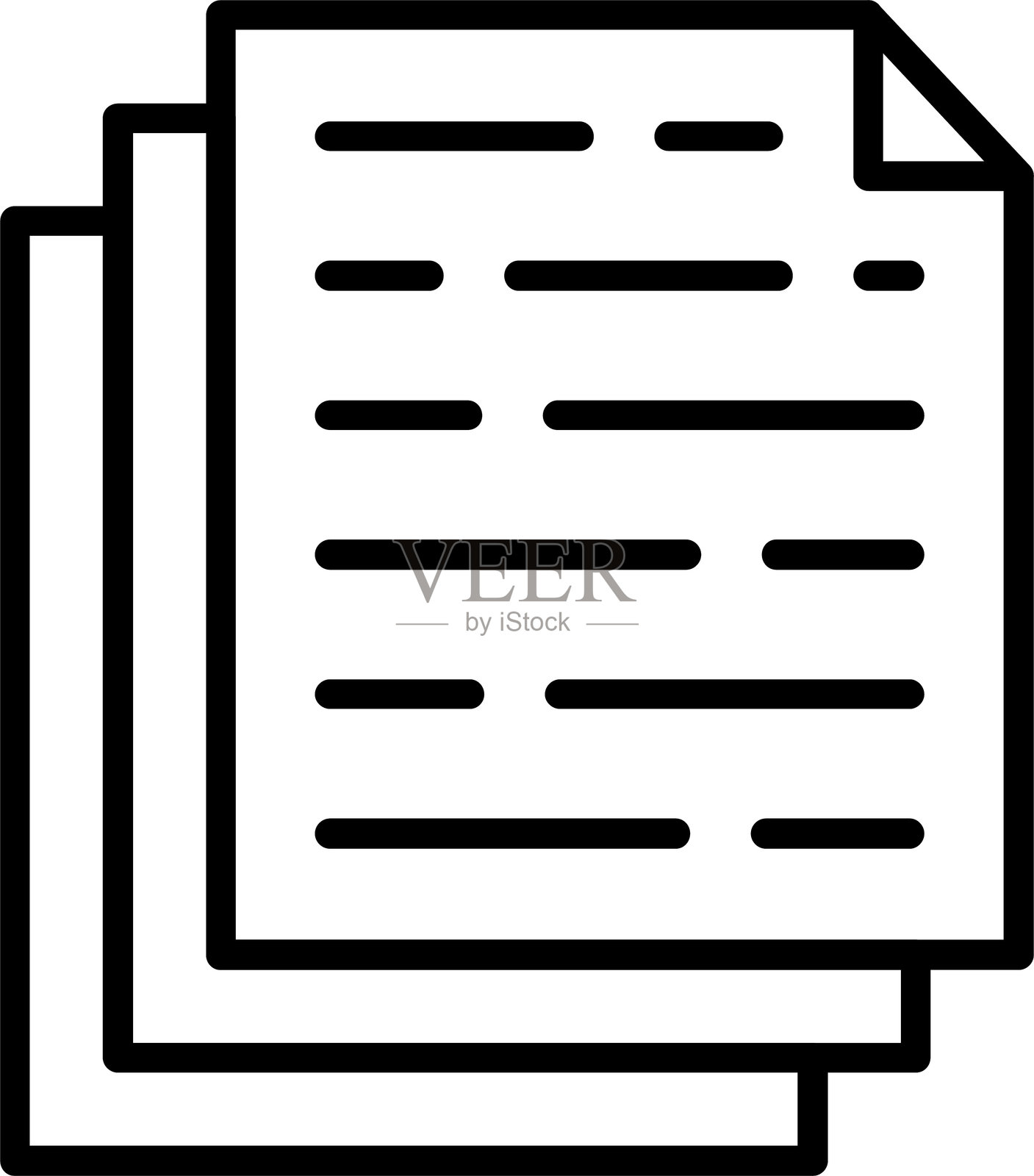 文件图标插画图片素材