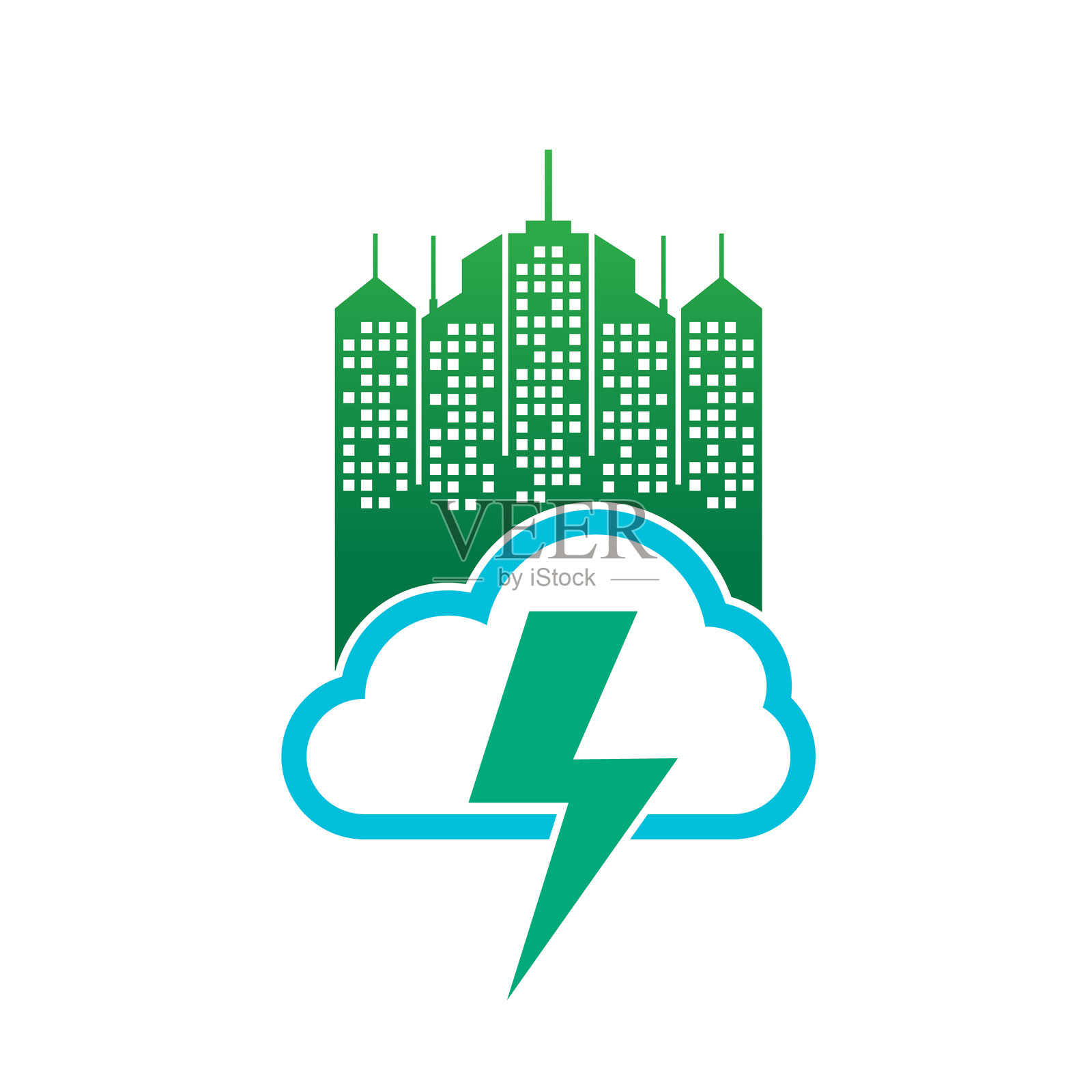 生态能源插画图片素材