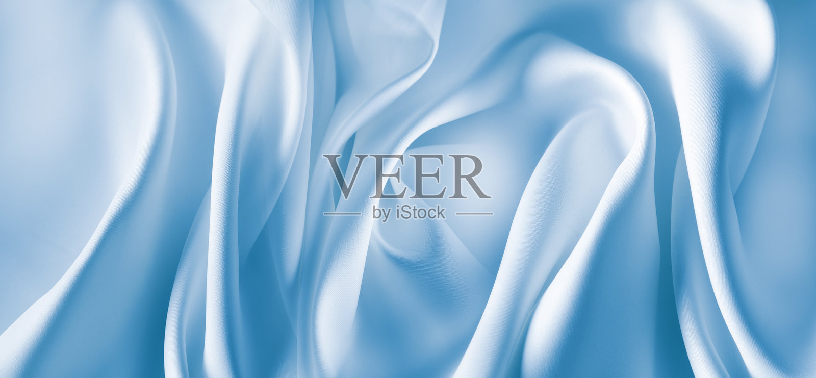 丝滑的蓝色线条照片摄影图片