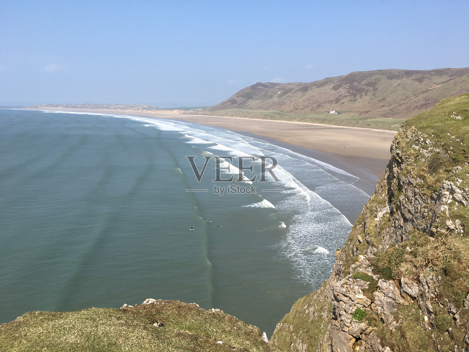 沙滩延伸照片摄影图片