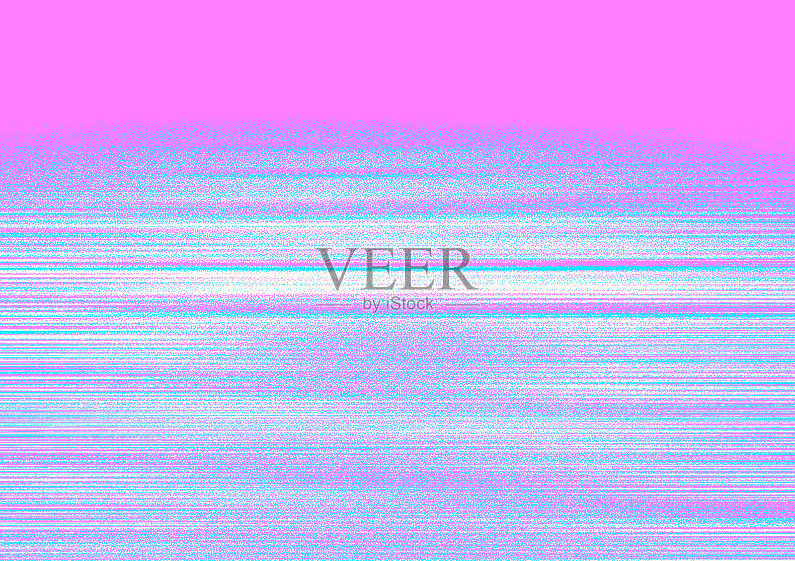 点亮的区域,柔和的背景,带有横向条纹和故障效果插画图片素材