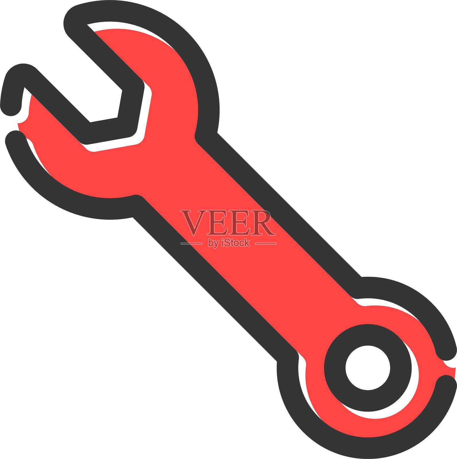 扳手图标插画图片素材