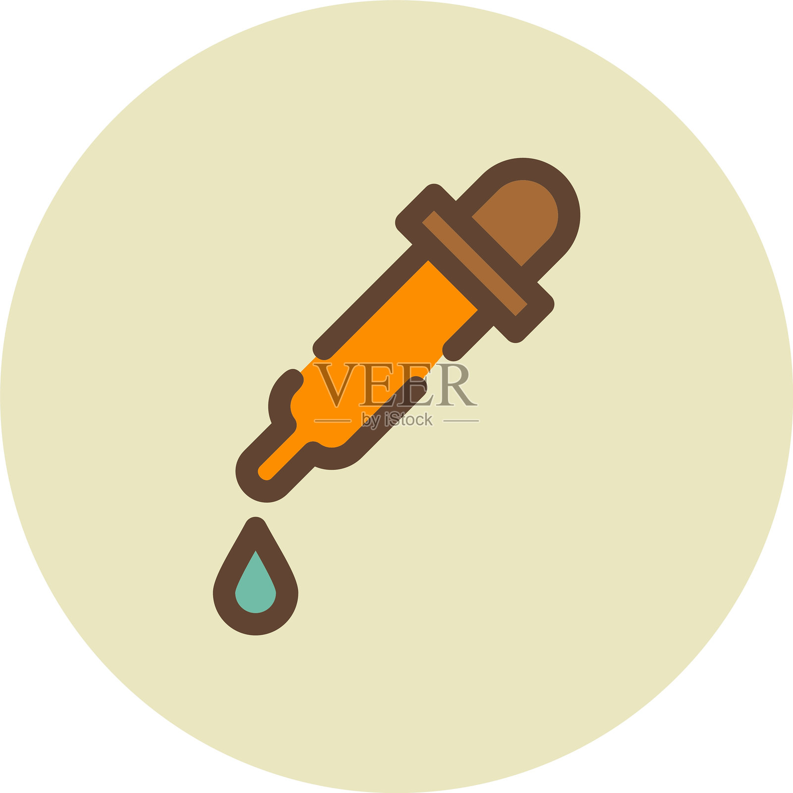 滴管图标插画图片素材