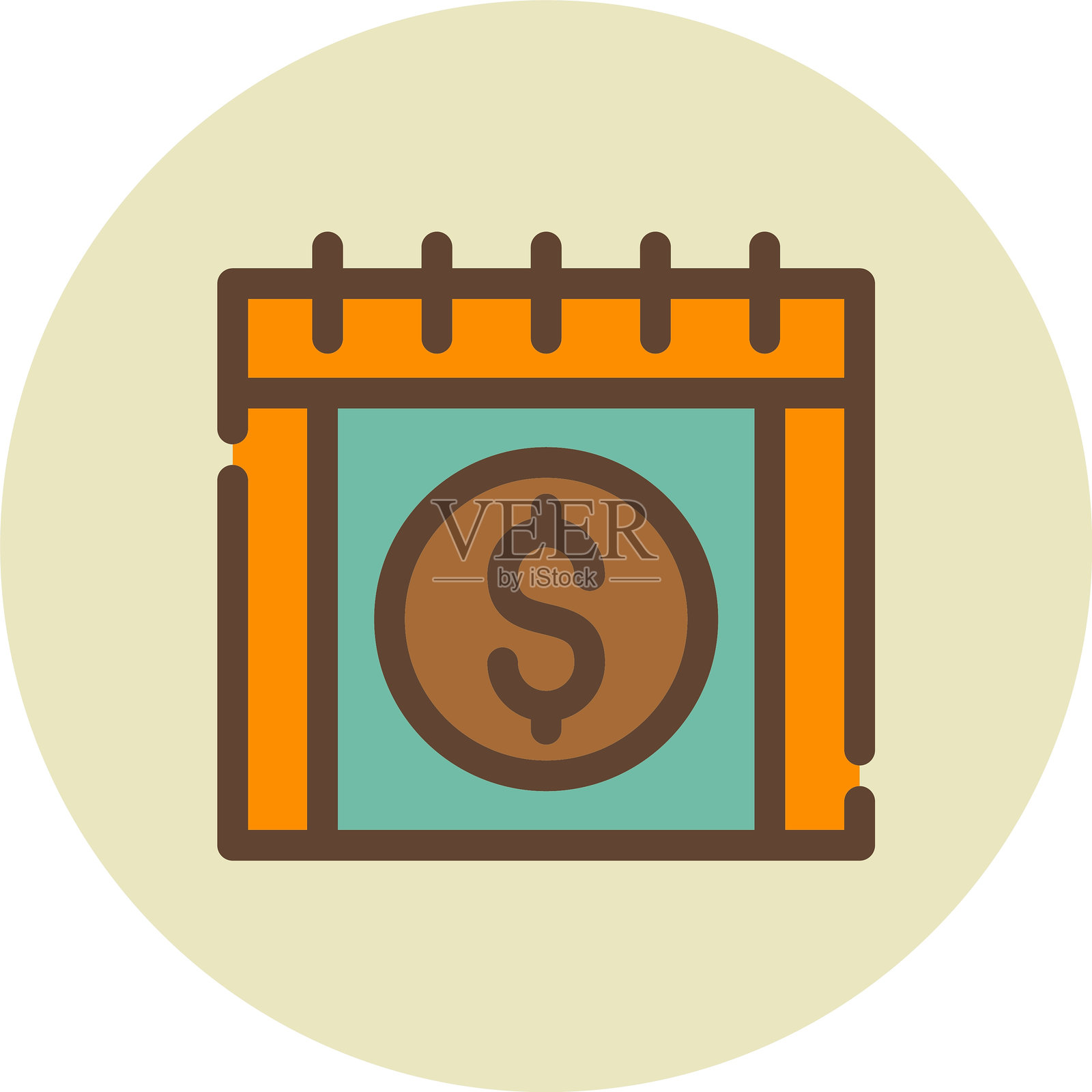 日历图标插画图片素材