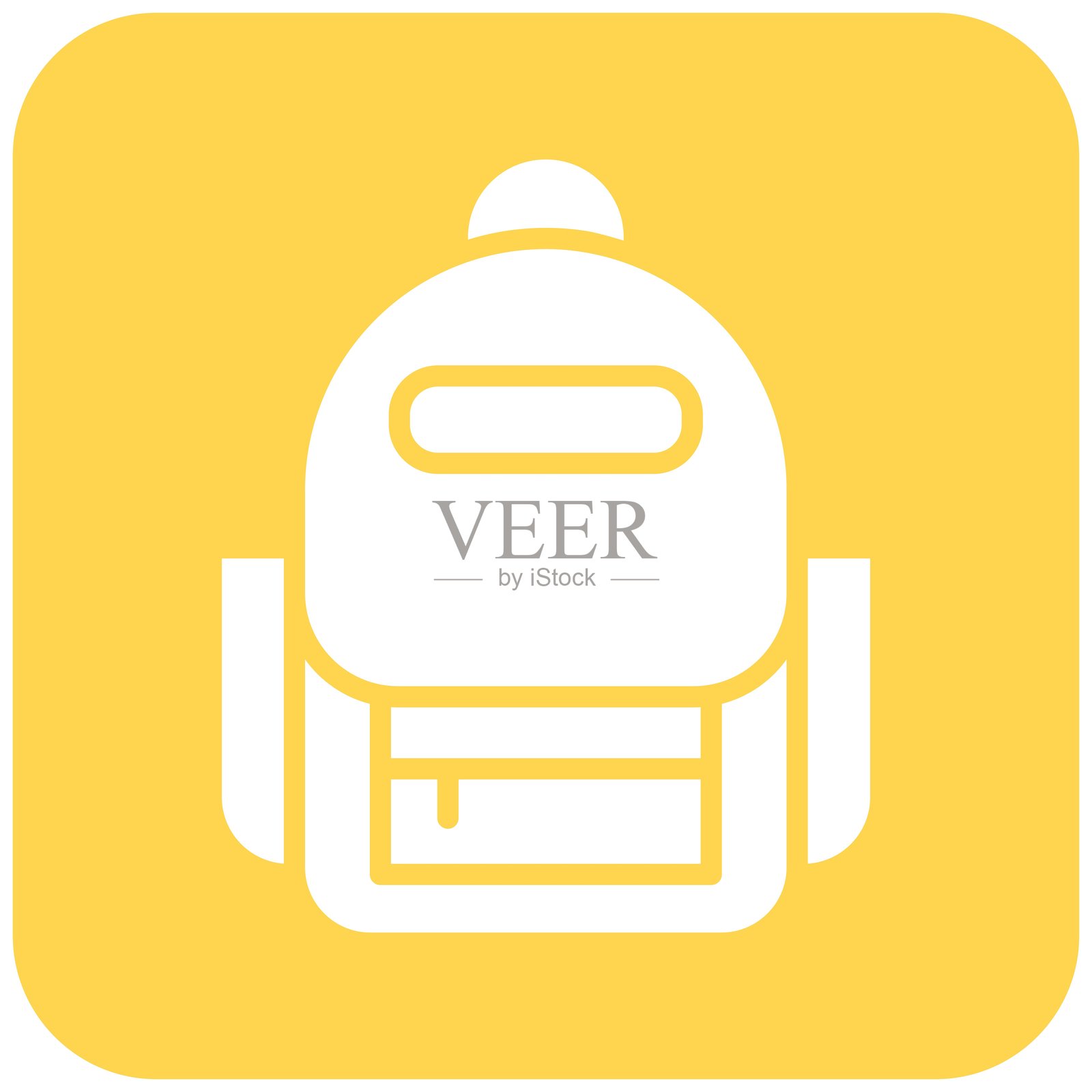 背包矢量图标设计插图插画图片素材