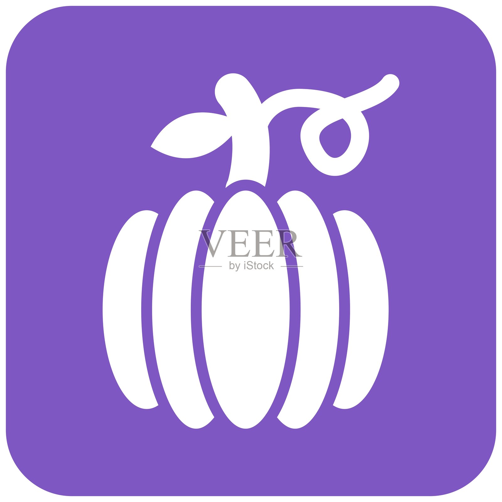 南瓜矢量图标设计插图插画图片素材