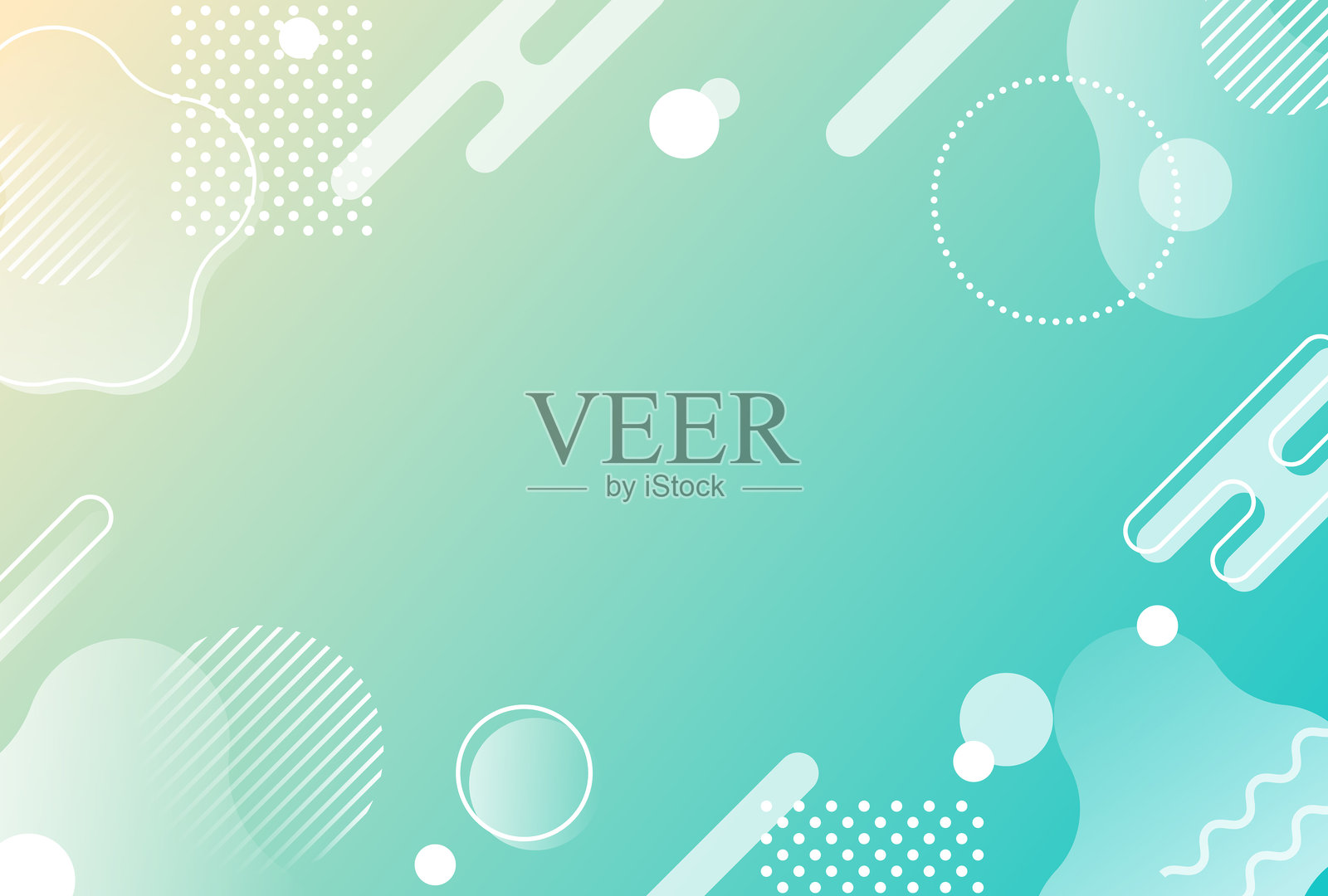 色彩丰富的流行背景插图插画图片素材