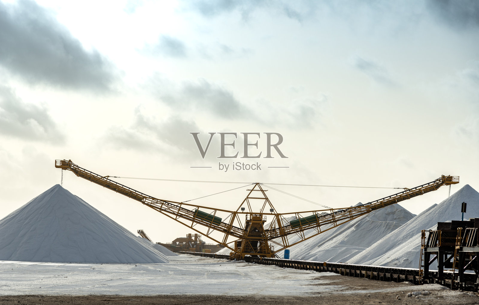 博奈尔的白盐照片摄影图片