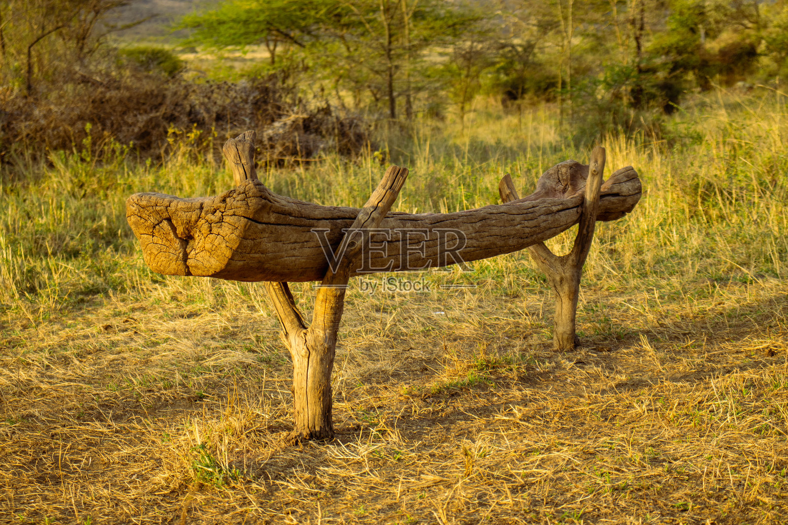 乡村里的传统喂食槽照片摄影图片