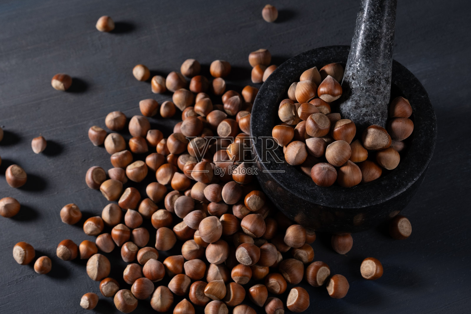 生榛子照片摄影图片