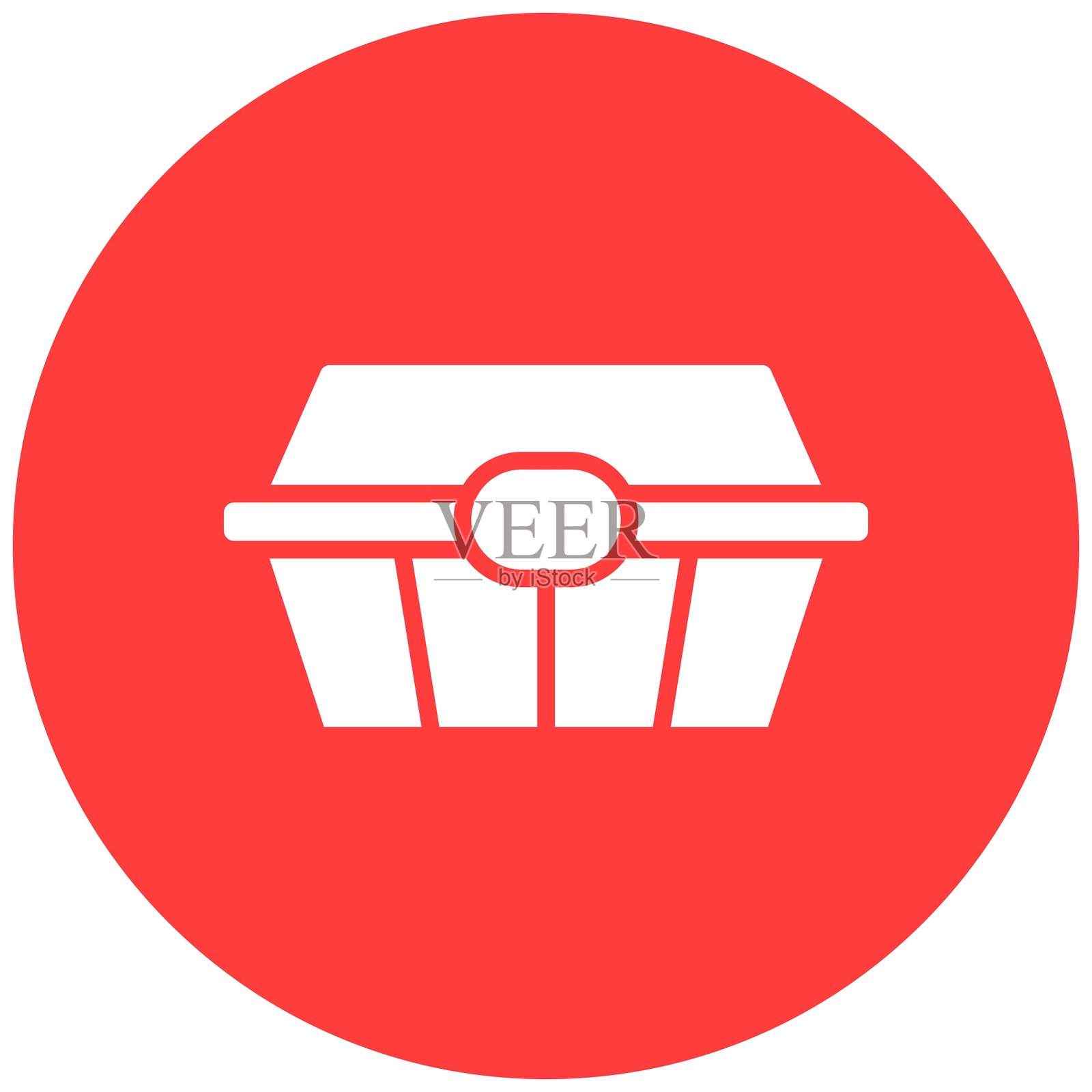 午餐盒矢量图标设计插图插画图片素材