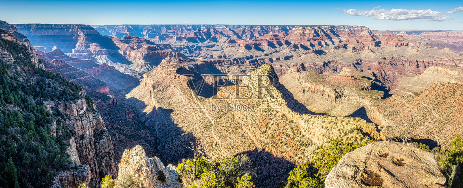 南缘的壮观大峡谷国家公园全景照片摄影图片