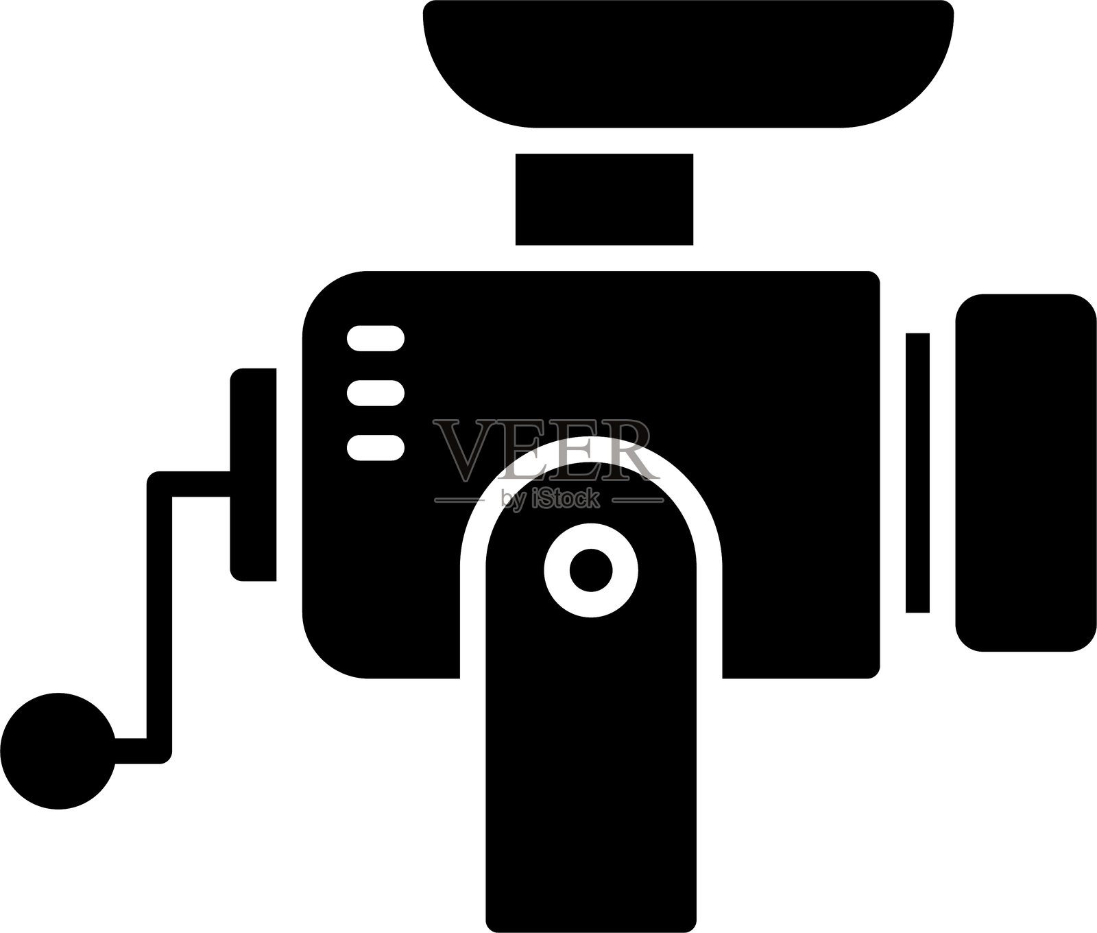 绞肉机图标设计照片摄影图片