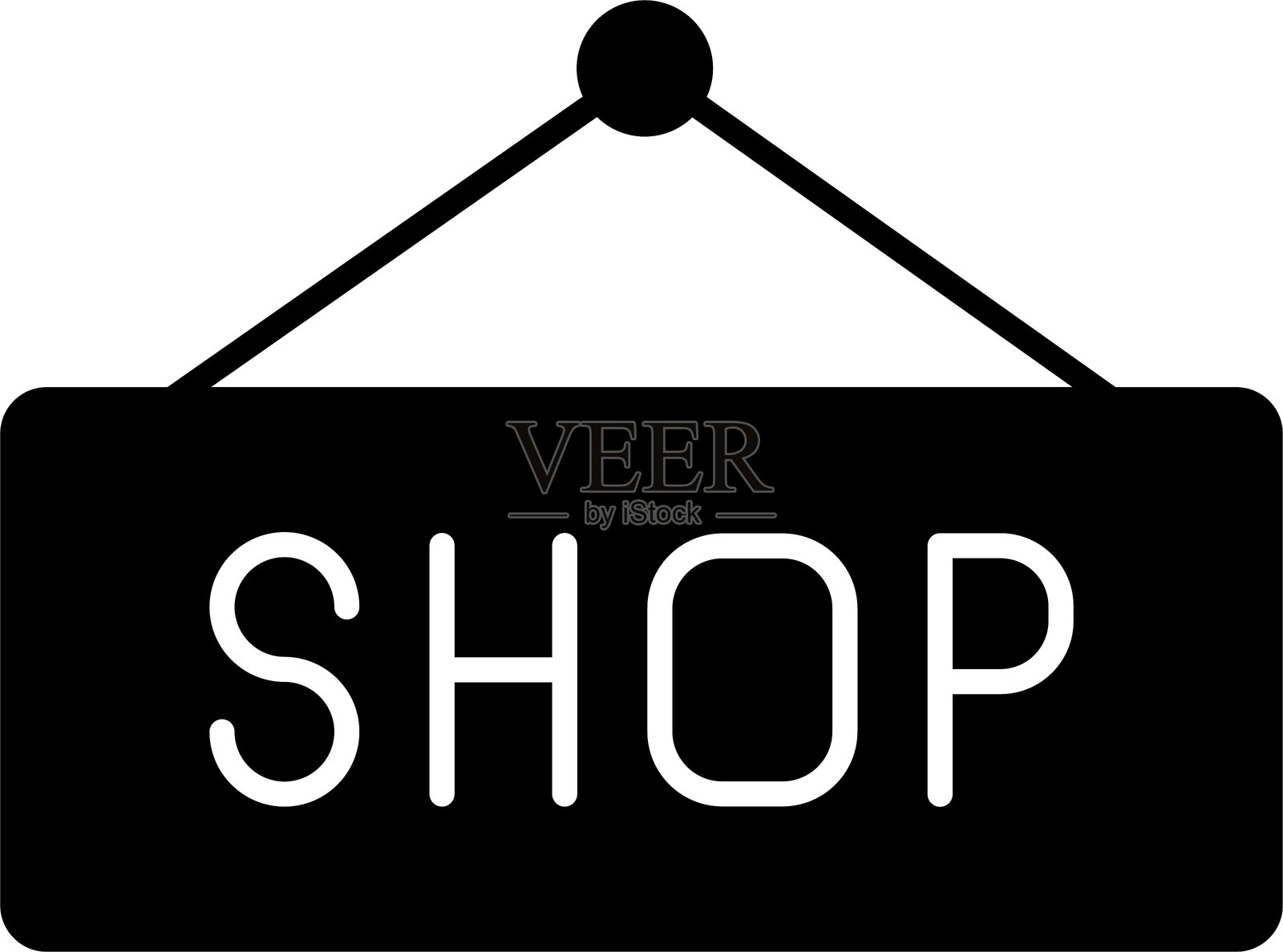 商店标志图标设计插画图片素材