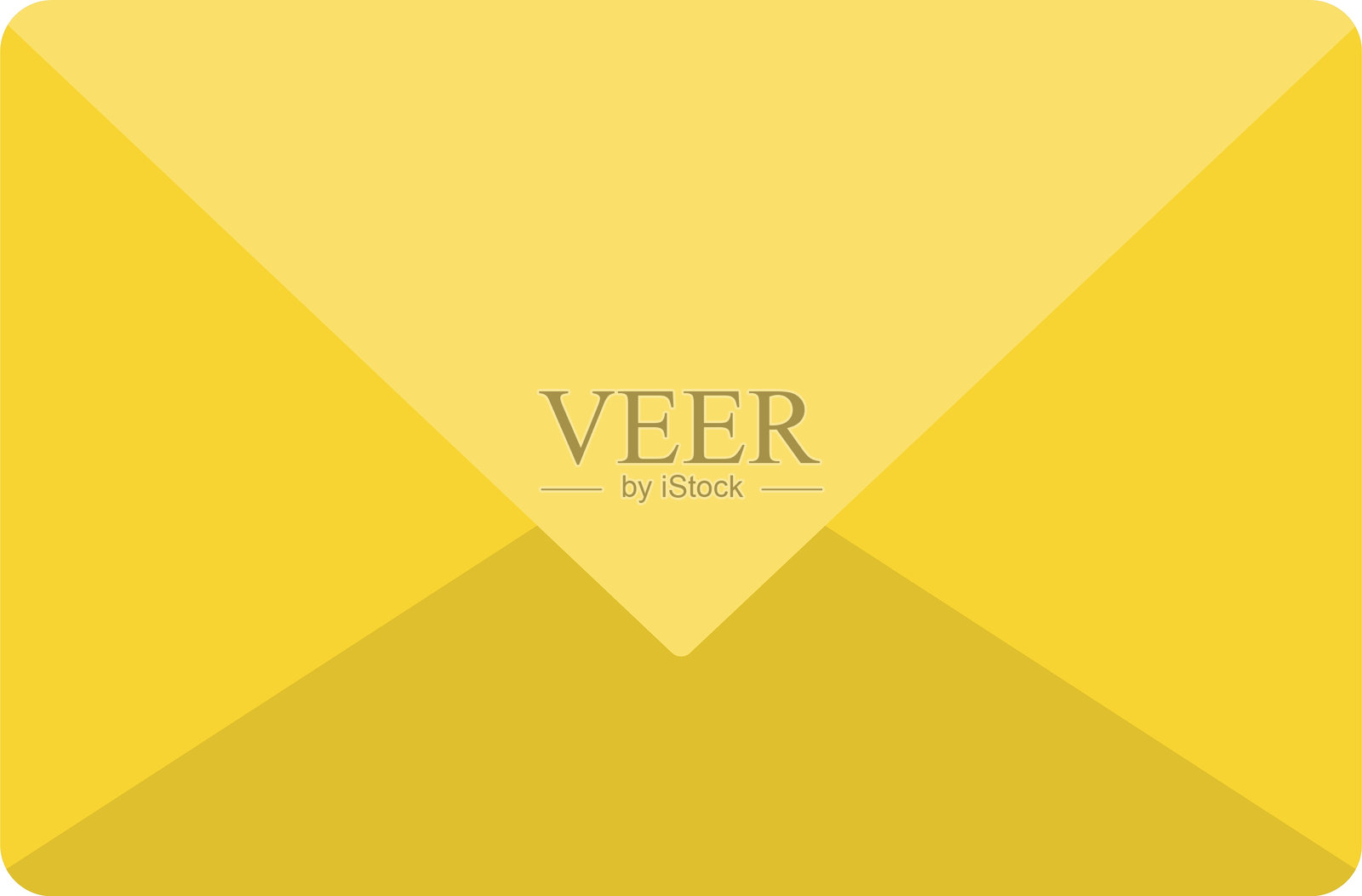 电子邮件扁平图标设计插画图片素材