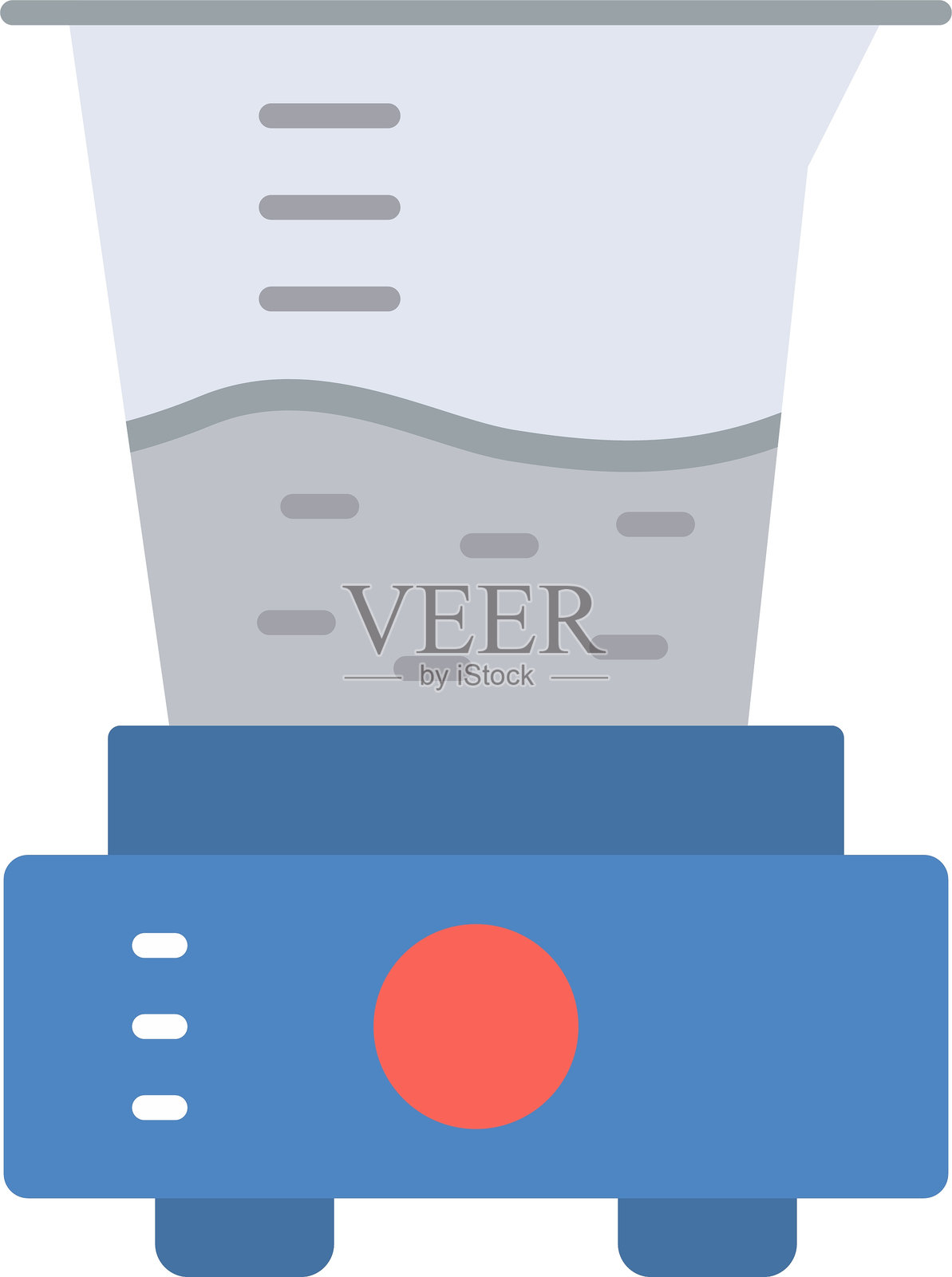 榨汁机扁平图标设计插画图片素材