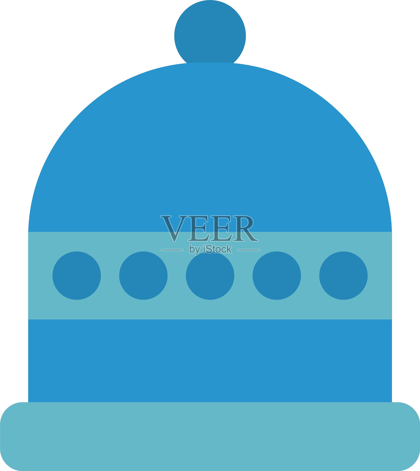 平顶帽扁平图标设计插画图片素材