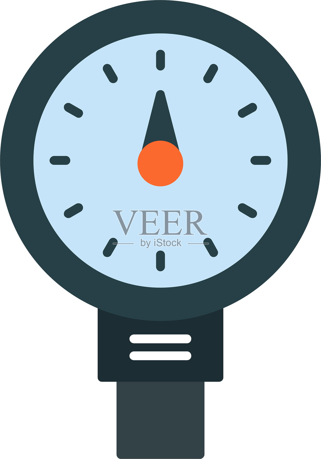 仪表平面图标设计插画图片素材