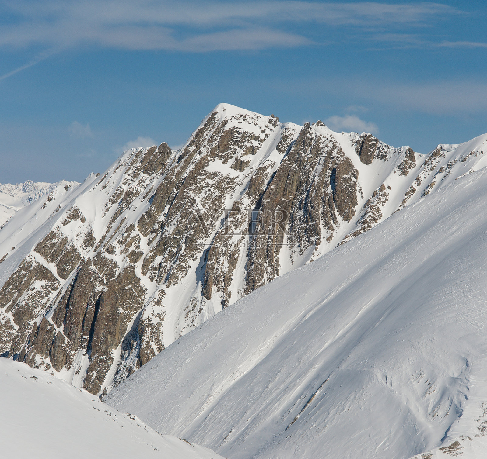 美丽的雪山,雪山风景照片摄影图片