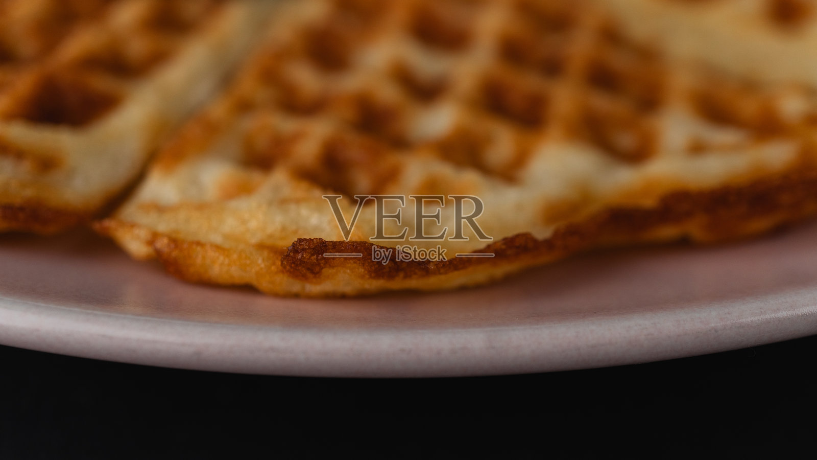 华夫饼照片摄影图片