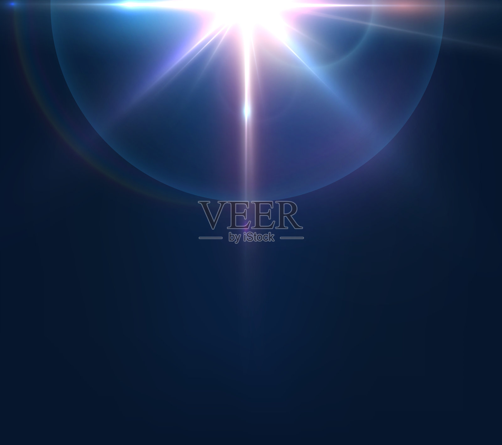 闪光、真实的高光、发光效果、相机光、阳光反射、星星、孤立的高光、闪烁的高光。插画图片素材