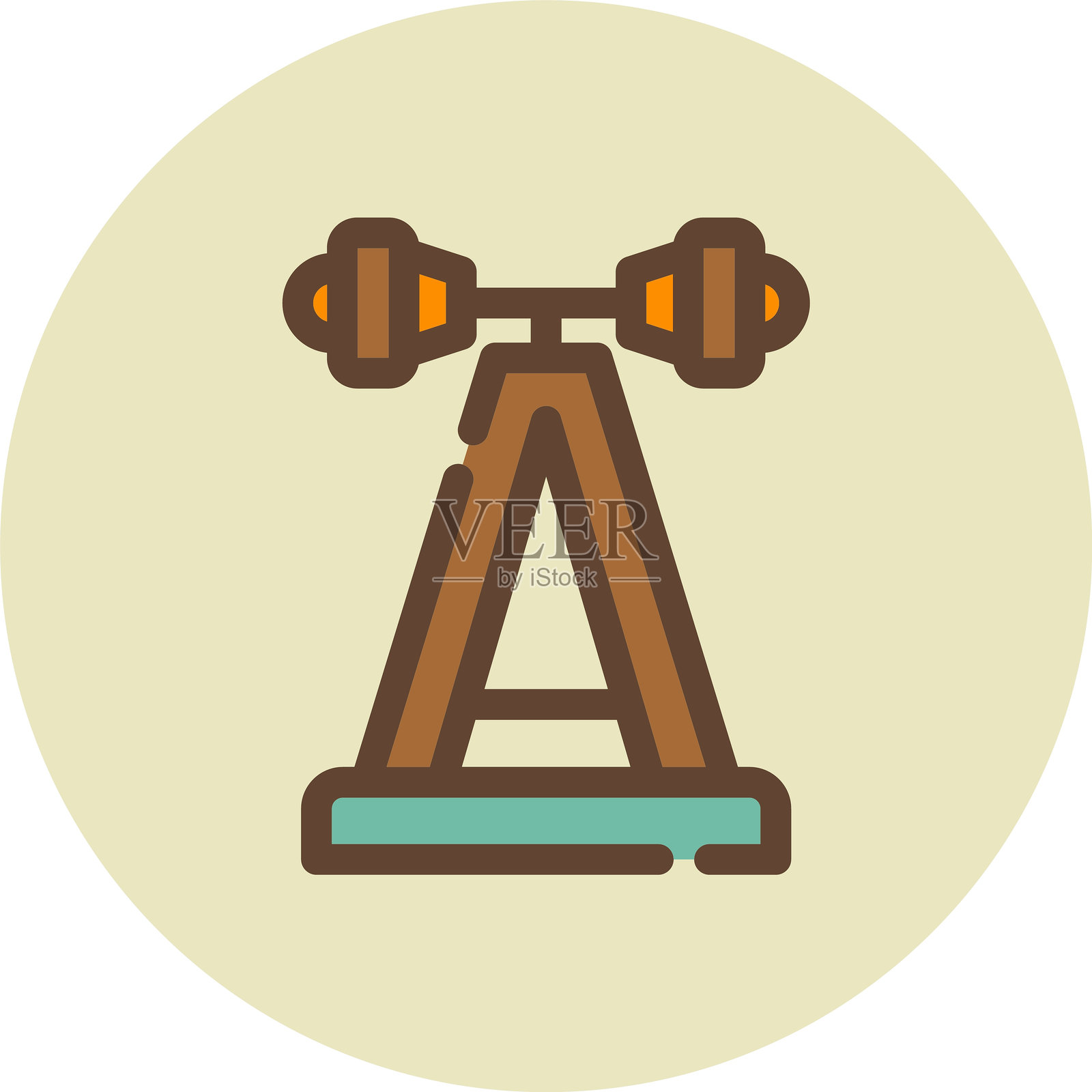 天线图标插画图片素材